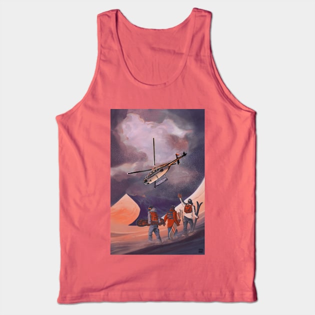 Heliski Tank Top by SFDesignstudio